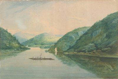 Vue près de Fort Montgomery, New York, 1820 - William Guy Wall